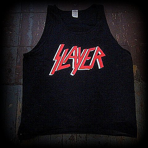SLAYER -  Two Sided Printed Tank Top